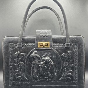 Hand Tooled Leather Purse